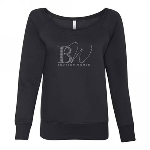 CLEARANCE Rhinestone Logo Sweatshirt