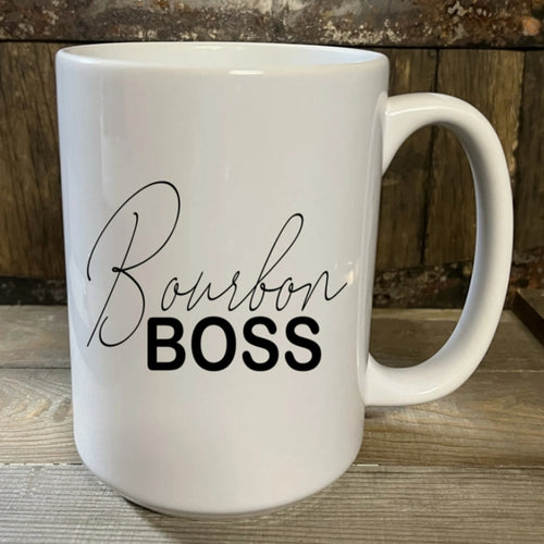 NEW Bourbon Boss Mug