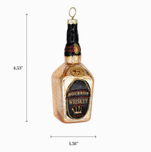 Load image into Gallery viewer, NEW Whiskey Bottle Holiday Ornament