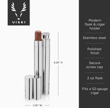Load image into Gallery viewer, NEW Cigar Holder and Flask Combo