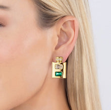 Load image into Gallery viewer, NEW Whiskey Flask Jewel Earrings