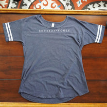 Load image into Gallery viewer, CLEARANCE Blue Varsity Tee